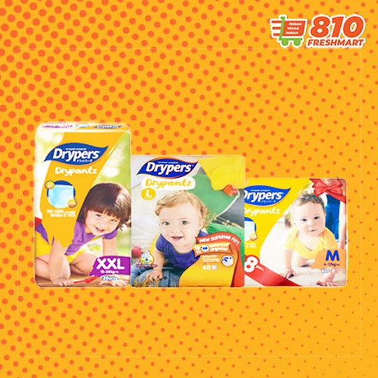 Drypers Drypantz M/L/XL/XXL (4PACK) Shopee Malaysia