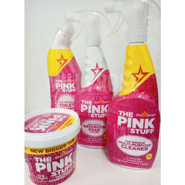 The Pink Stuff {Cleaning paste Multi purpose Cleaner Bathroom Foam