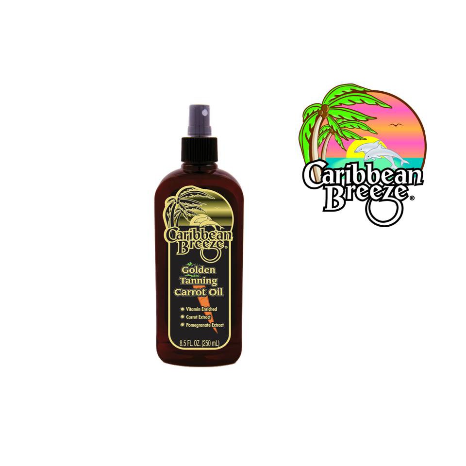 Caribbean Breeze Golden Tanning Carrot Oil Shopee Malaysia