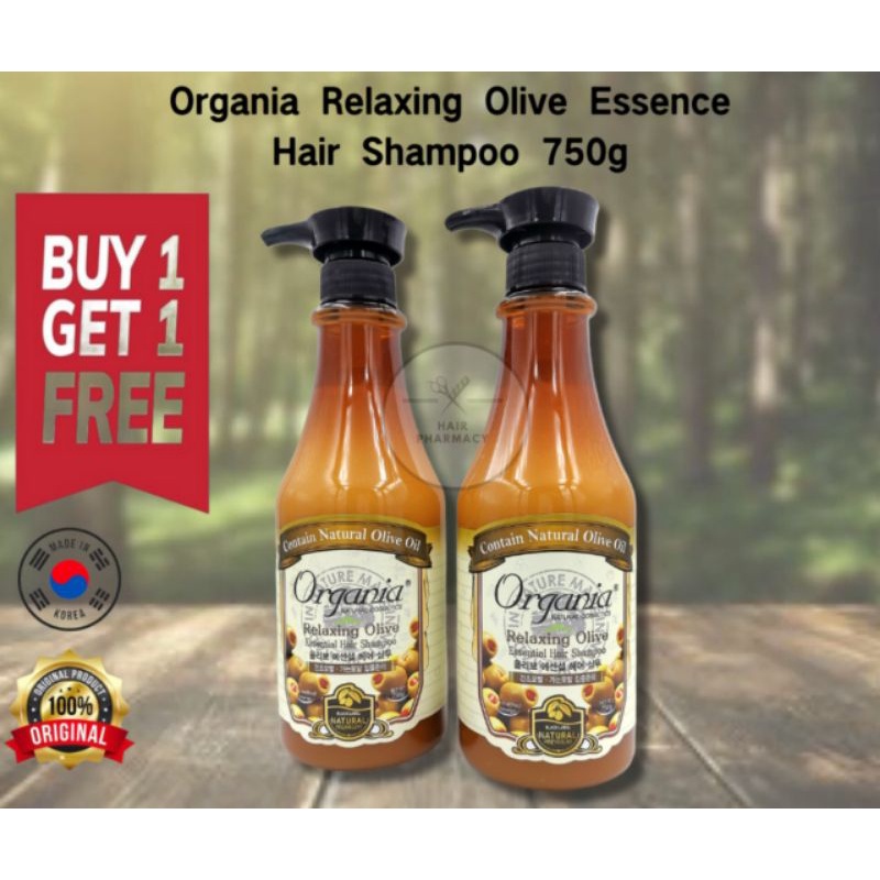 Organia Relaxing Olive Essence Hair Shampoo 750g Shopee Malaysia