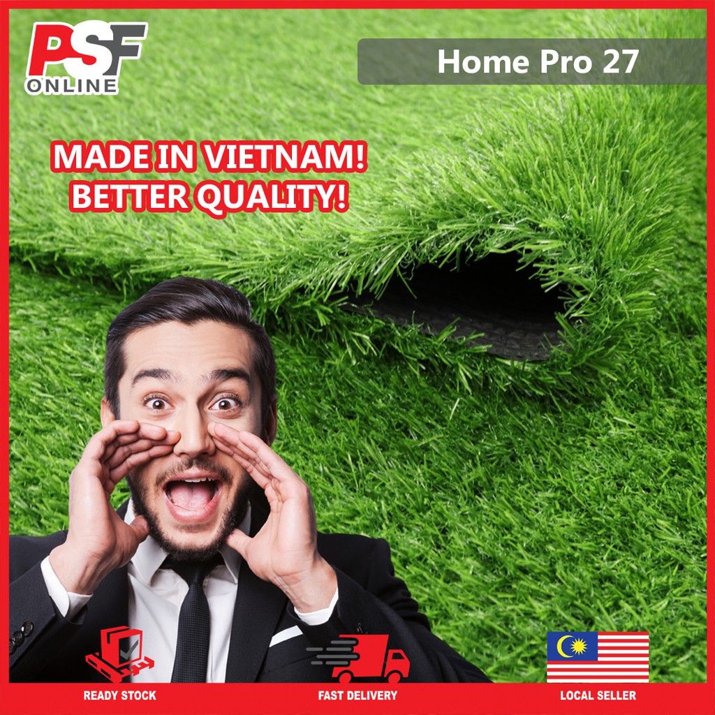 [2mx0.5m=1unit] HOME PRO 27 Artificial Grass / Rumput Tiruan / Grass