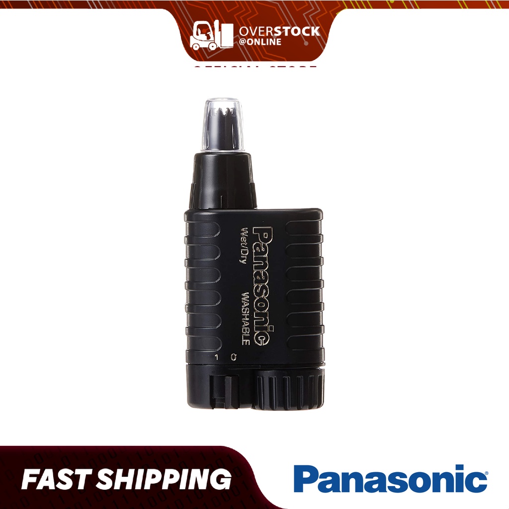 PANASONIC ER115 Nose Hair Trimmer with Wet/Dry Washable, Cordless