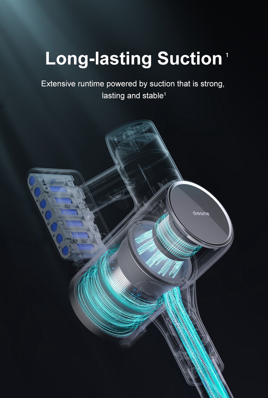 Dreame T10 Cordless Stick Vacuum (60min Runtime Switch Trigger