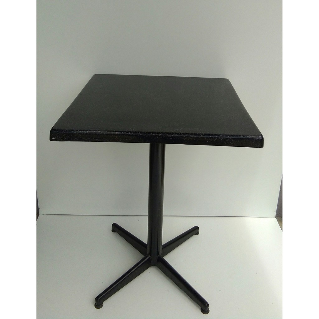 60CM Round/Square Fibre Glass Table with Epoxy Stand /Cafeteria Table