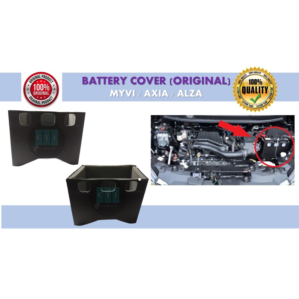 N40 CAR BATTERY PROTECTION COVERMYVI, AXIA, ALZA, BEZZA,VIVA, KANCIL