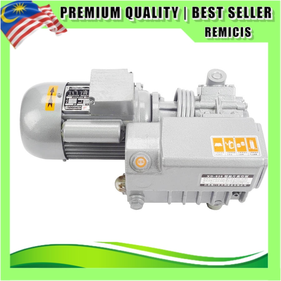 Single Stage Rotary Vane Vacuum Pump XD020 Vacuum Suction Pump for