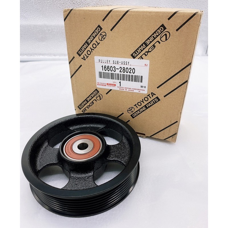 ORIGINAL TOYOTA ESTIMA ACR50 VELLFIRE ANH20 2.4 RAV4 ACA31 IDLER PULLEY