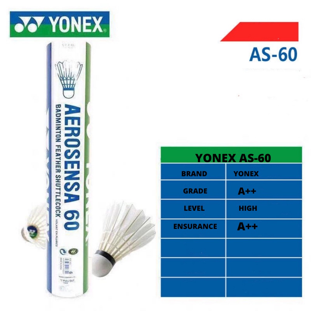 🧨HOT DEALS HOT SALES🧨 Badminton Shuttlecock ball AS30 / AS40 / AS50