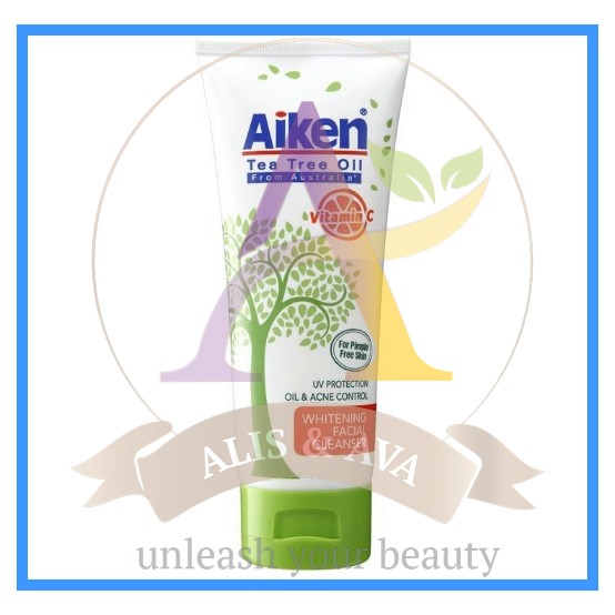 AIKEN Tea Tree Oil Acne Facial Product Cleanser Toner Moisturizer