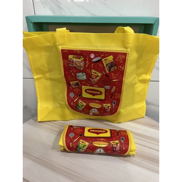 Maggi Limited Edition Foldable Bag / Tote Bag by Nestle Shopee Malaysia