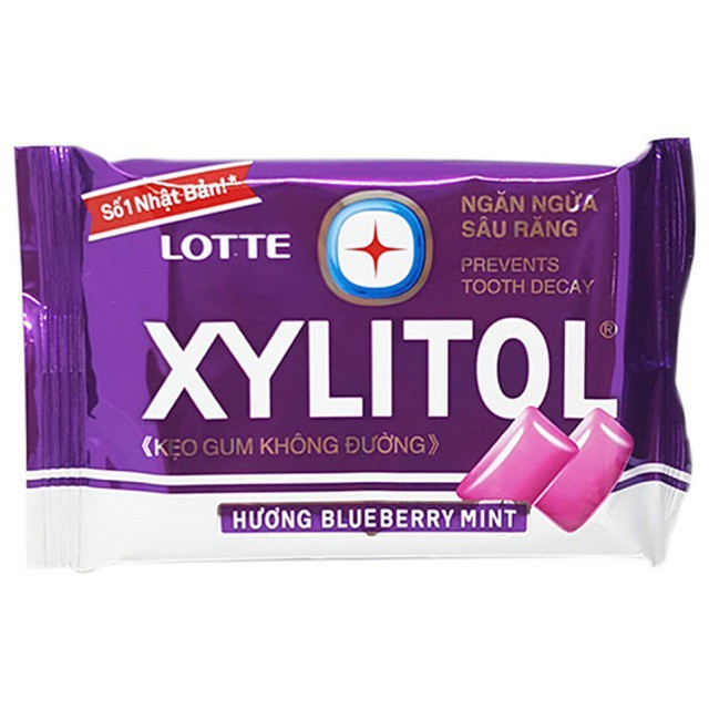 Lotte Xylitol Cool SugarFree gum 11.6g (Full Flavor Strawberry