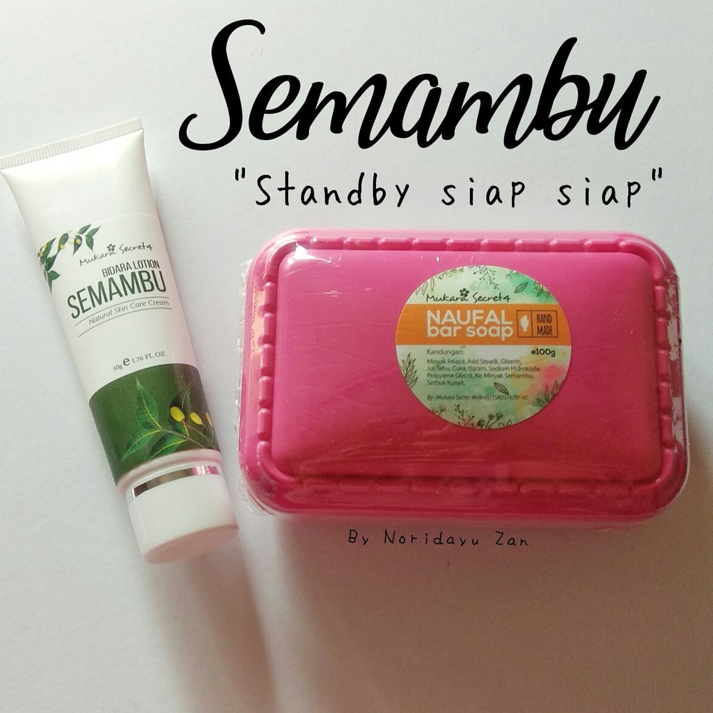 Krim Semambu & Sabun Neem Lotion & Soap chicken pox, HFMD, campak