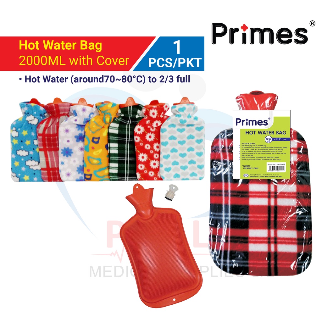 Aros / Primes Hot Water Bag 2000ml with cover Shopee Malaysia