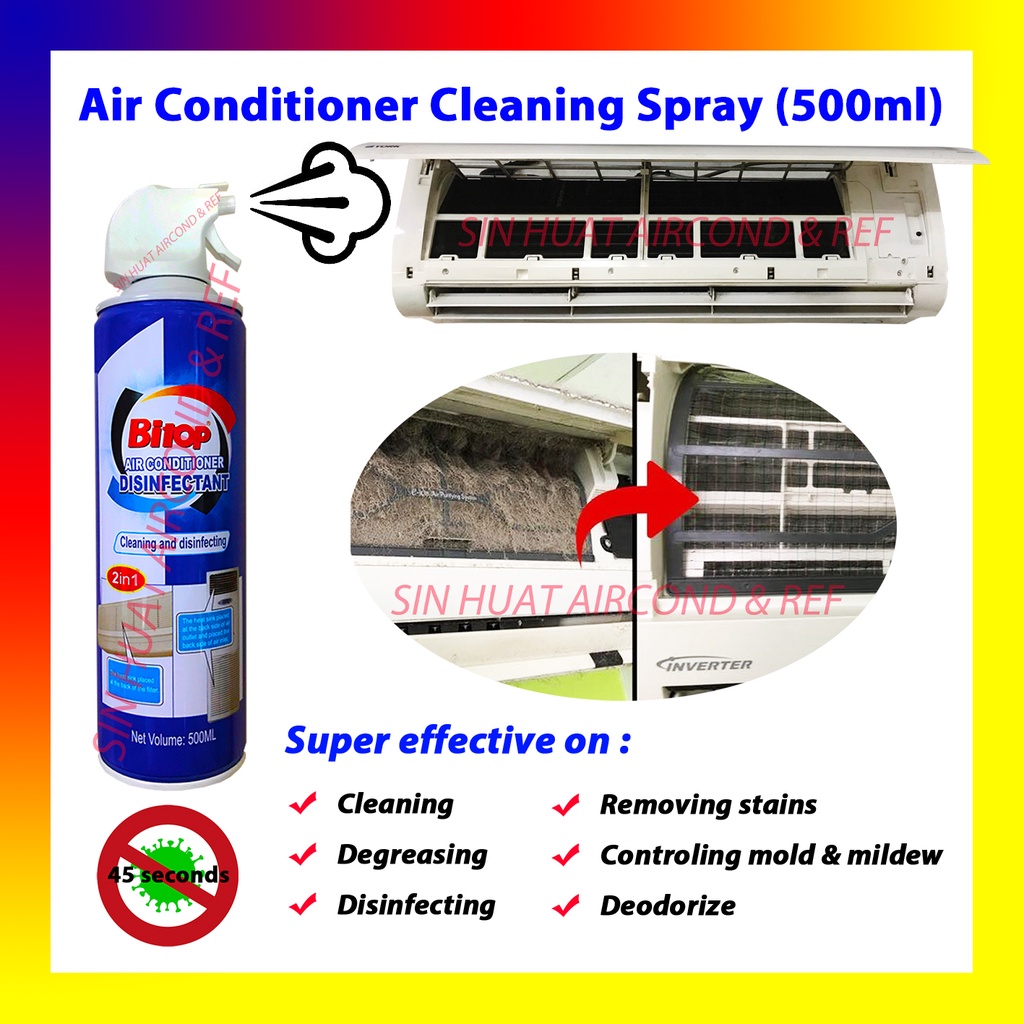(Ready Stock) AirCond Cleaner Air Conditioner Coil Cleaner Aircond