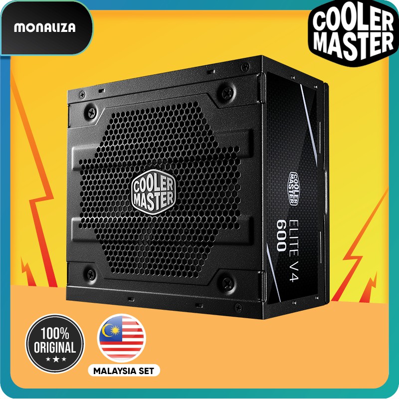 Cooler Master Power Supply Elite V4 600Watt Shopee Malaysia