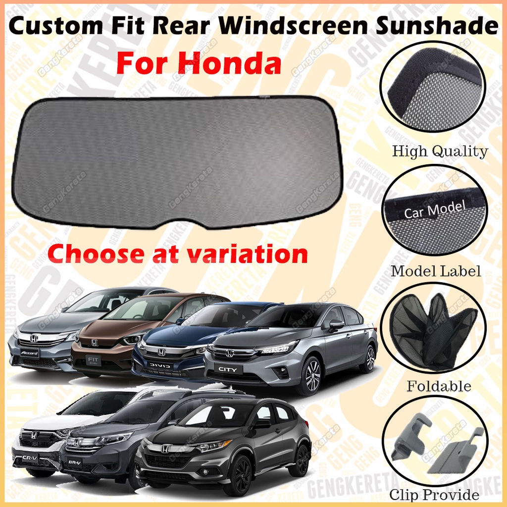 Custom Fit Rear Windscreen Block 67.3 UVB & UVA Radiation Car Sunshade