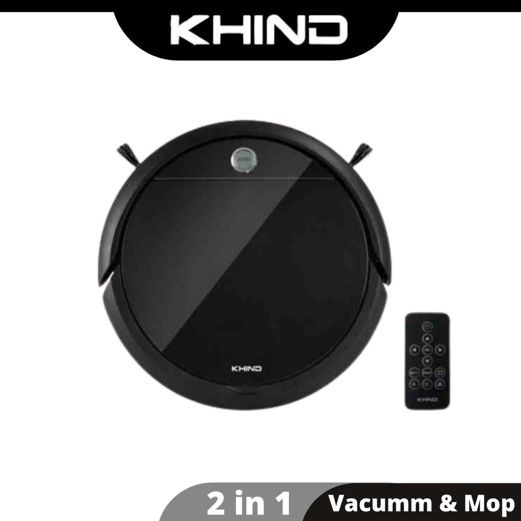 KHIND VC9X6A ROBOTIC VACUUM CLEANER / VAKUM ROBOT BLACK Shopee Malaysia