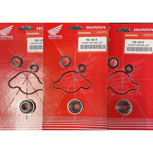 HONDA RS150 WATER PUMP SEAL SET ORIGINAL HONDA PARTS Shopee Malaysia
