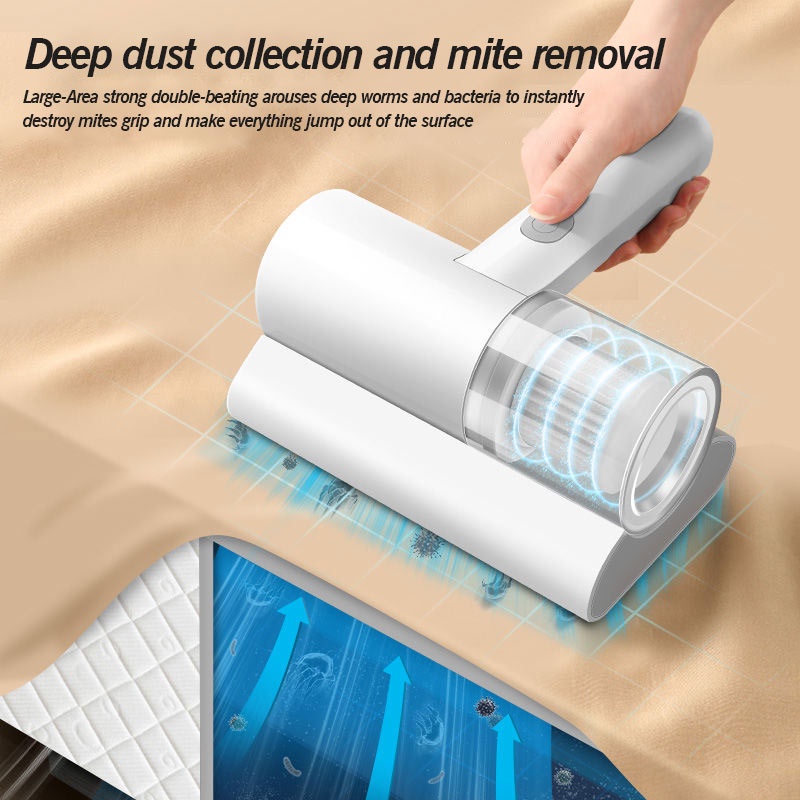 Dust Suction Mite Remover Smart Cordless Handheld Portable Vacuum