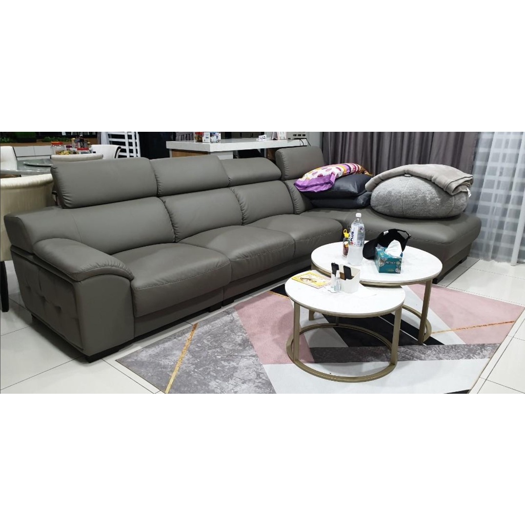 4 seater sofa leather (penang) Shopee Malaysia