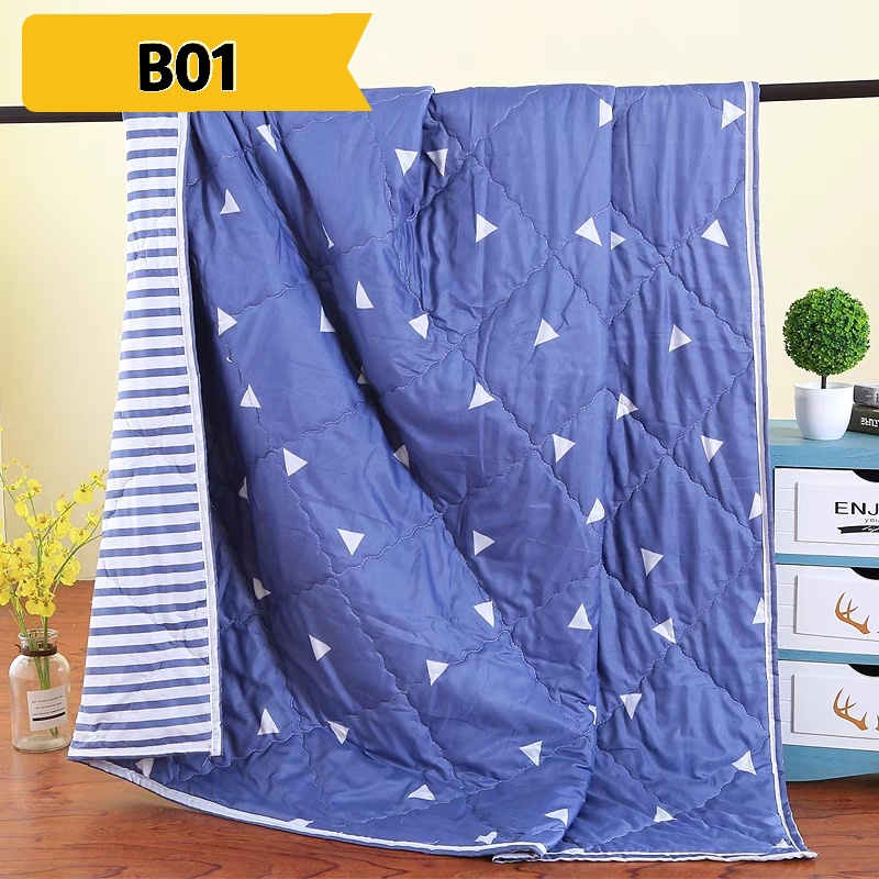 🇲🇾 Selimut ToTo Summer Blanket Cartoon Quilt King Size 200×220cm Single Blanket Comforter