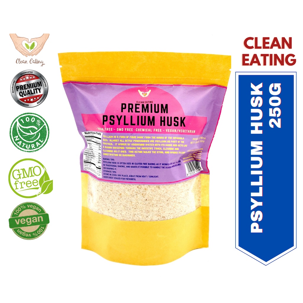 Clean Eating Organic Psyllium Husk 100g Shopee Malaysia