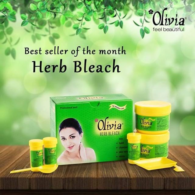 Olivia Herbal Bleach Cream 270g Shopee Malaysia