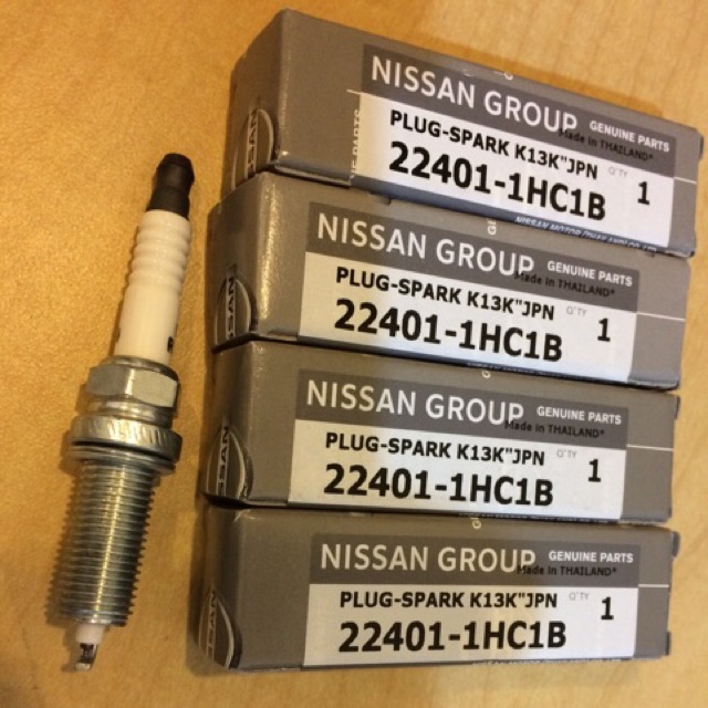 ORIGINAL NISSAN SPARK PLUG for NISSAN ALMERA LIVINA LATIO (4PCS