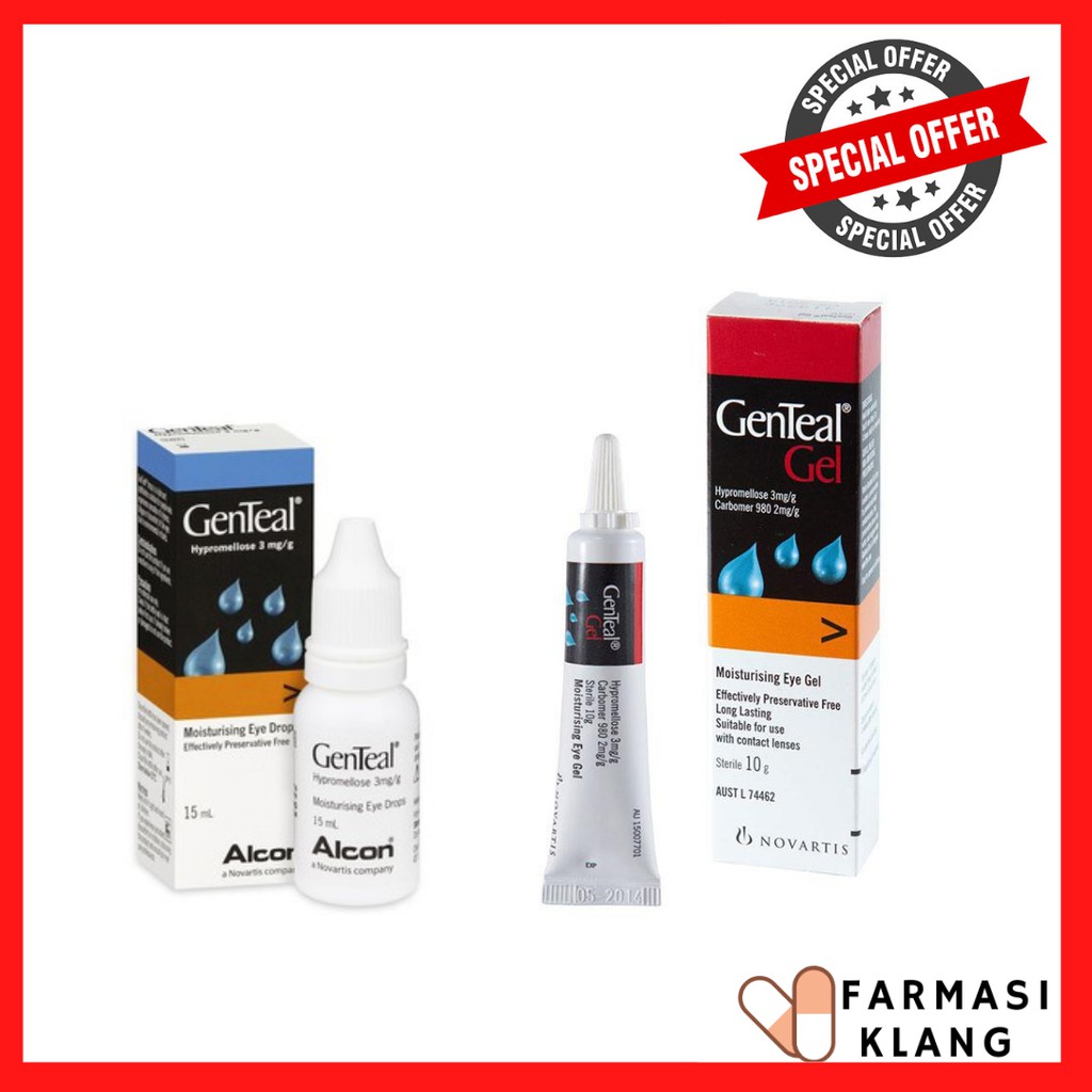 Alcon Genteal Eyes Drops/Eye Gel Shopee Malaysia