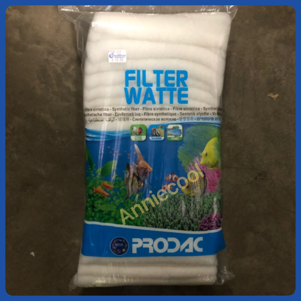 PRODAC FILTER WATTE AQUARIUM FILTER WOOL WHITE SPONGE Shopee Malaysia