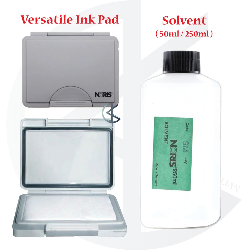 Noris Solvent For Specialty SM / 191 Fast Drying Ink / Stamp Chop