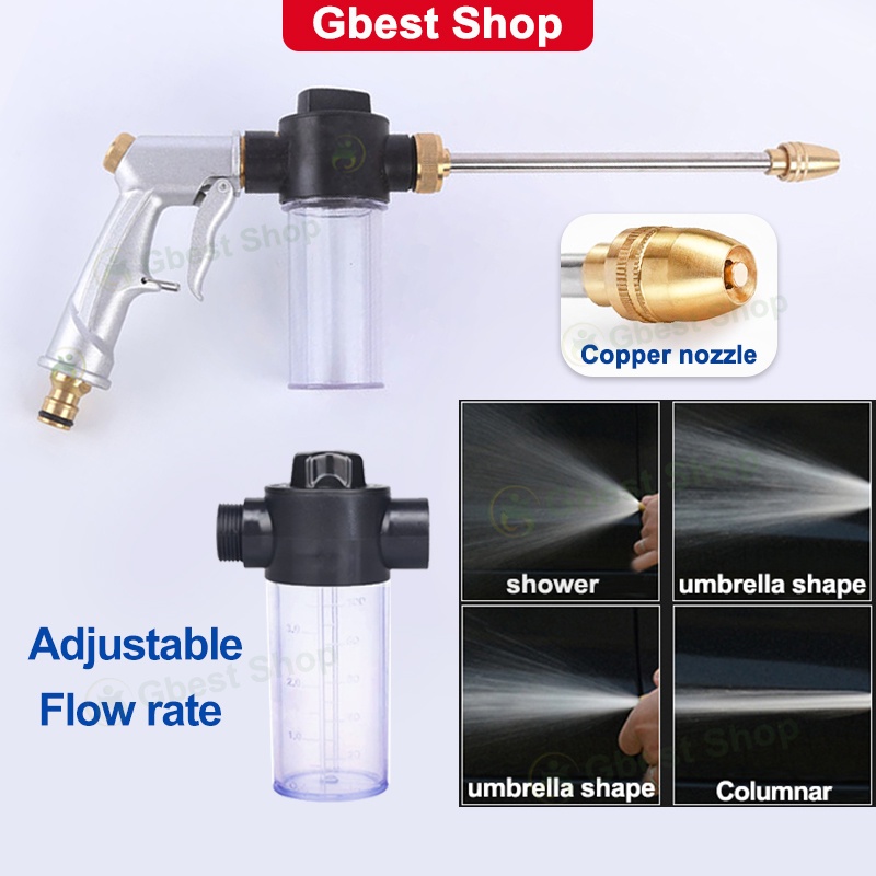 Metal Water Nozzle with kettle High Pressure Car Wash Nozzle Power