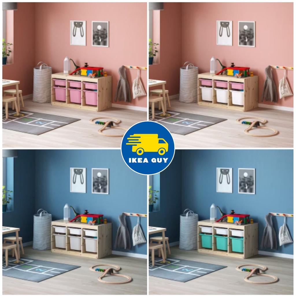IKEA TROFAST Storage Combination with Boxes Toy Storage Multi