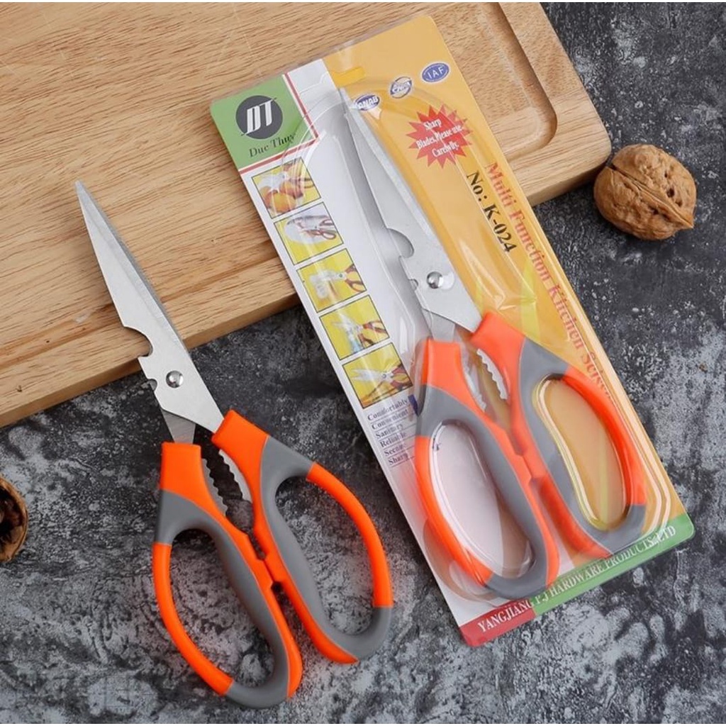 Stainless Steel Kitchen Scissors / Gunting Dapur / 廚房剪刀 Shopee Malaysia