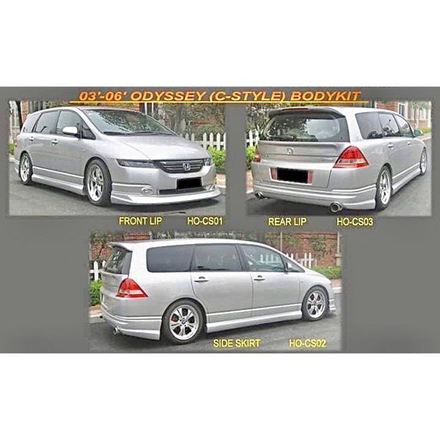 Honda Odyssey rb1 C-style C style cstyle bodykit body kit front side