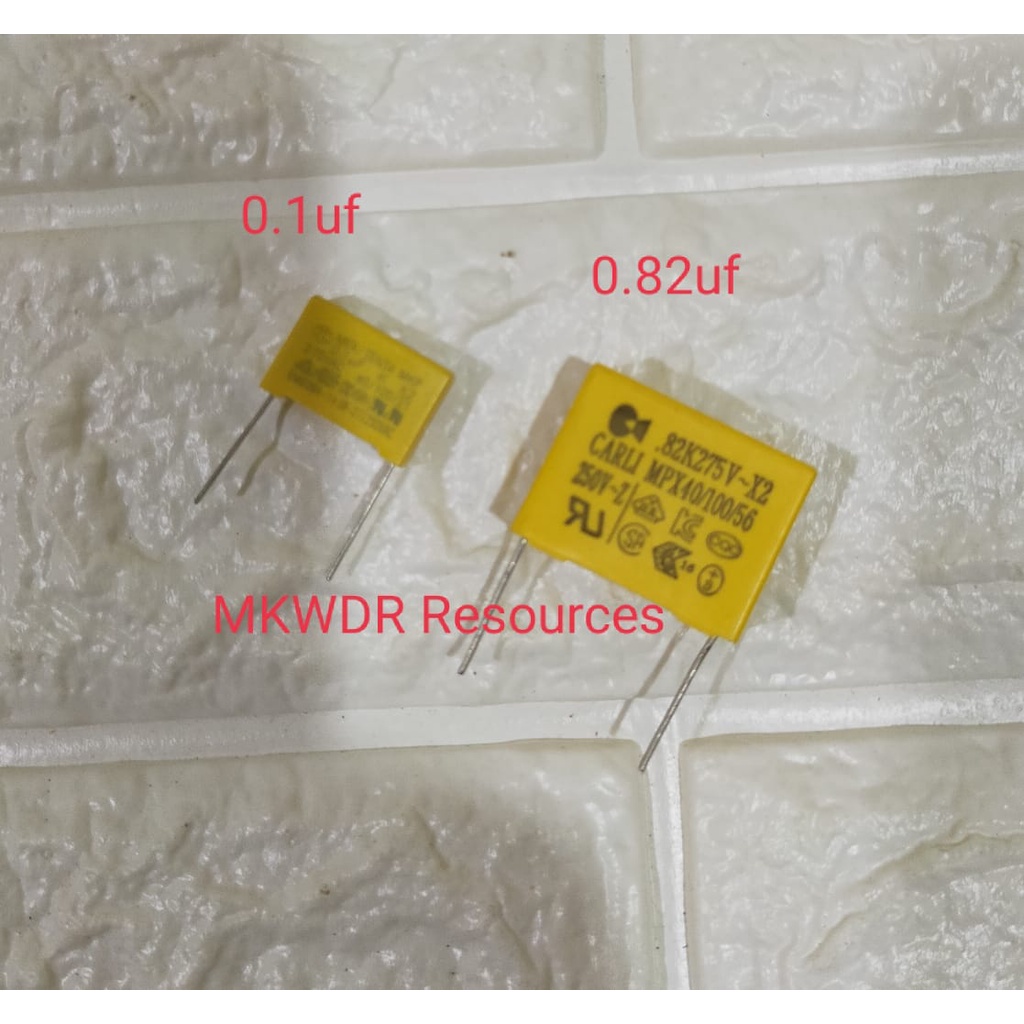 Kapasitor Kipas 0.82uF 0.1uF Compatible KDK Panasonic Fan DIY Shopee Malaysia