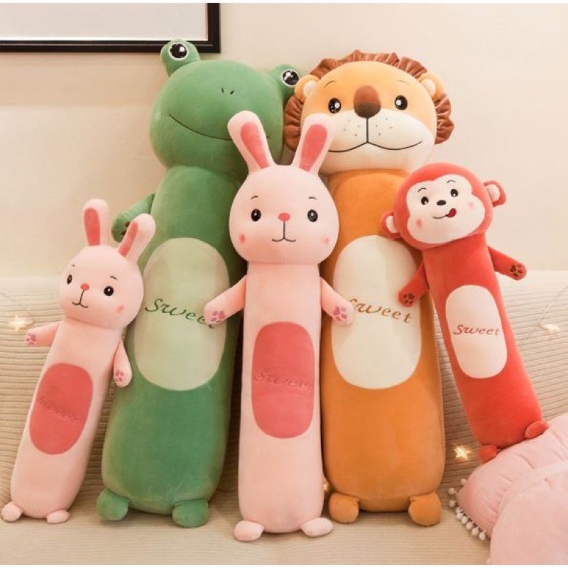 Pillow Cute Bantal Peluk Animal Pillow Monkey Pillow Rabbit Pillow Cat