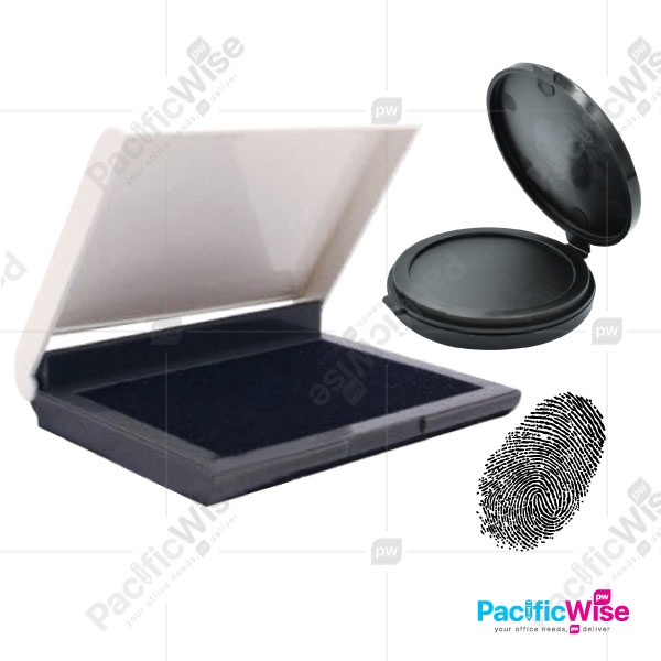 Thumb Fingerprint Stamp Pad/Hata/Pad Setem Cap Jari (1's/Box) 1Box