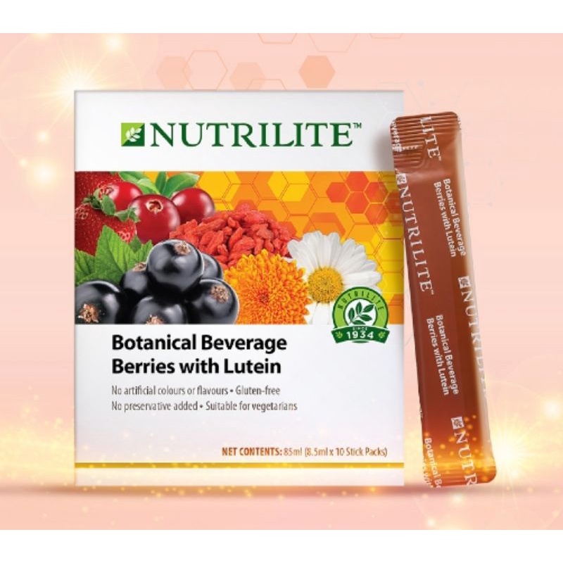 Nutrilite Botanical Beverage berries with lutein / Apple jujube & wheat
