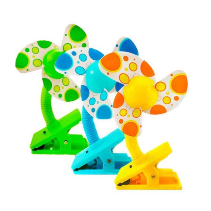 Portable Baby fan stroller kipas baby stroller kipas stroller fan using