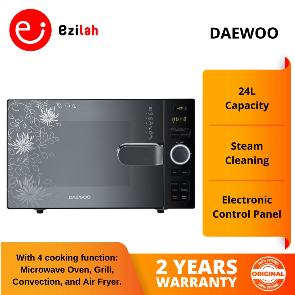 Daewoo Microwave Oven with Air Fryer Function (24L) KOC24DMP Shopee