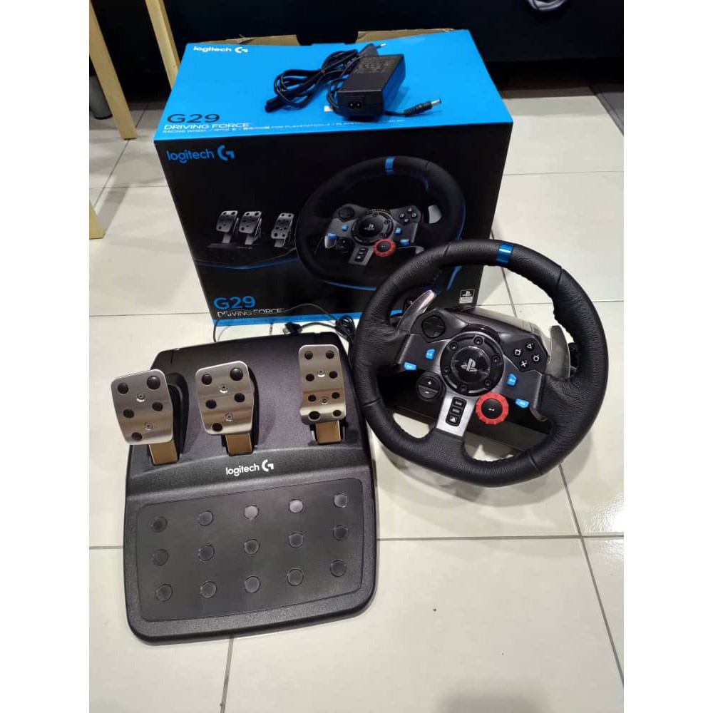 Logitech G29 Driving Force Racing Wheel (USED) Shopee Malaysia