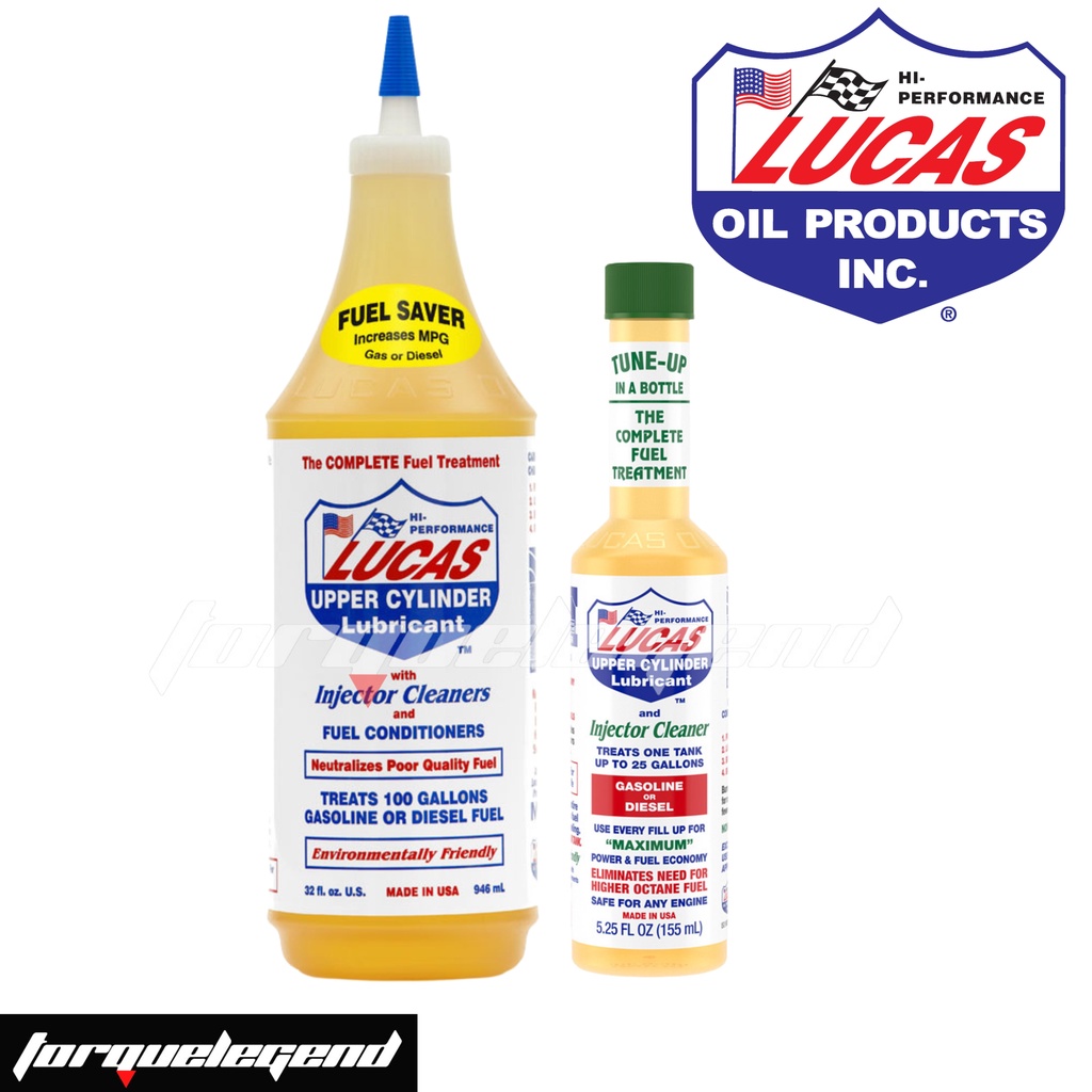 LUCAS Oil Fuel Treatment Injector Cleaner 155ML 946ML System Cleaner