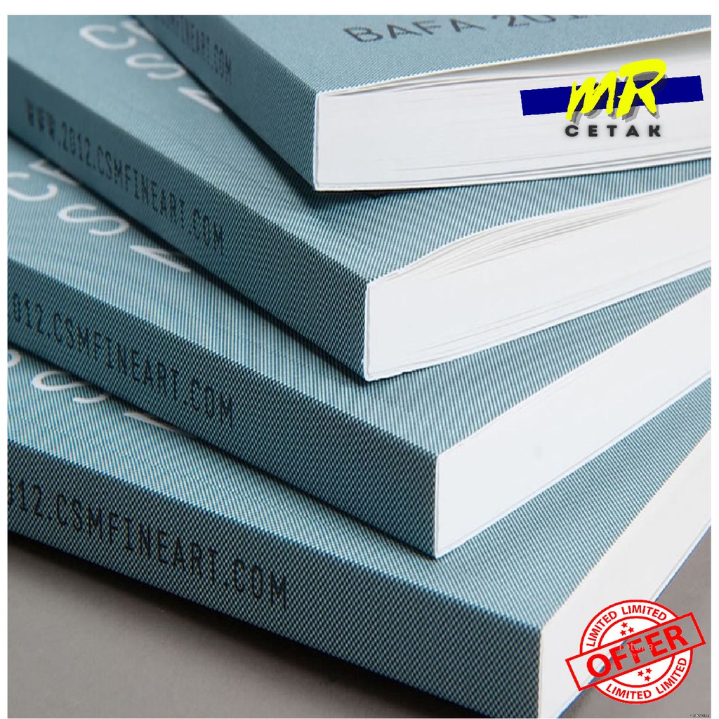 (COVER ONLY)Soft Cover Binding, Cover Binding, Perfect Binding, Jilid