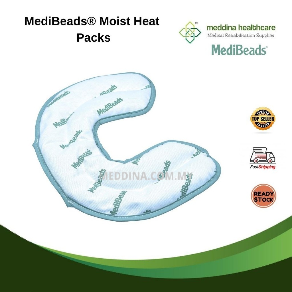 MEDDINA MediBeads® Moist Heat Packs Neck Rest 101/2" x 14" (27 x