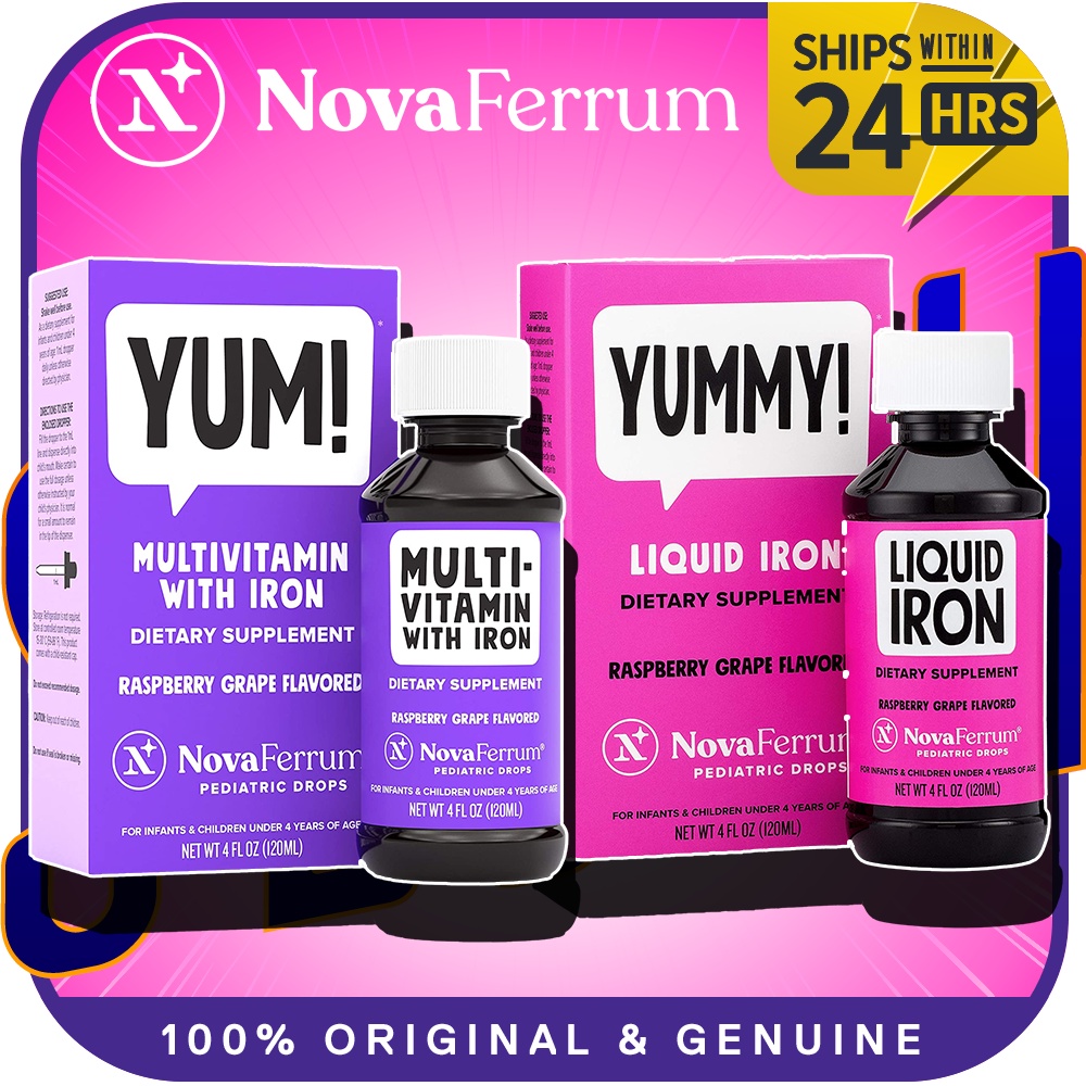 NovaFerrum Yum Multivitamin with Iron NovaFerrum Yummy Liquid Iron