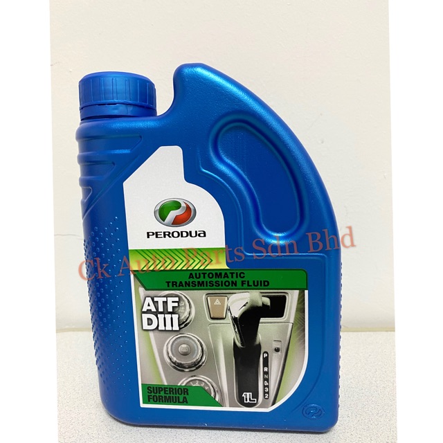 Genuine Perodua Auto Transmission Fluid/Auto Gear box Oil(1L) Shopee