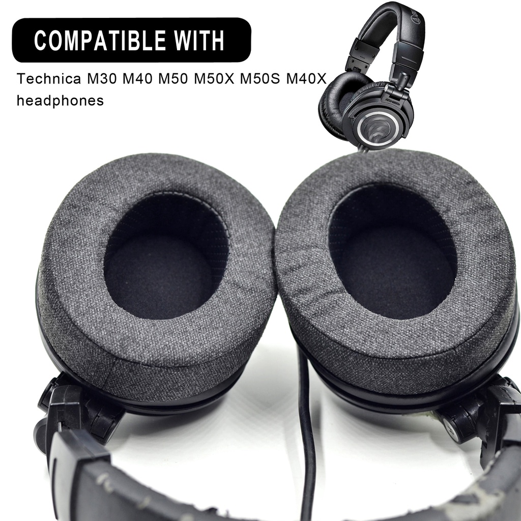 NewUpgrade Potein Leather and Memory Foam Ear pads cushion Earmuffs for