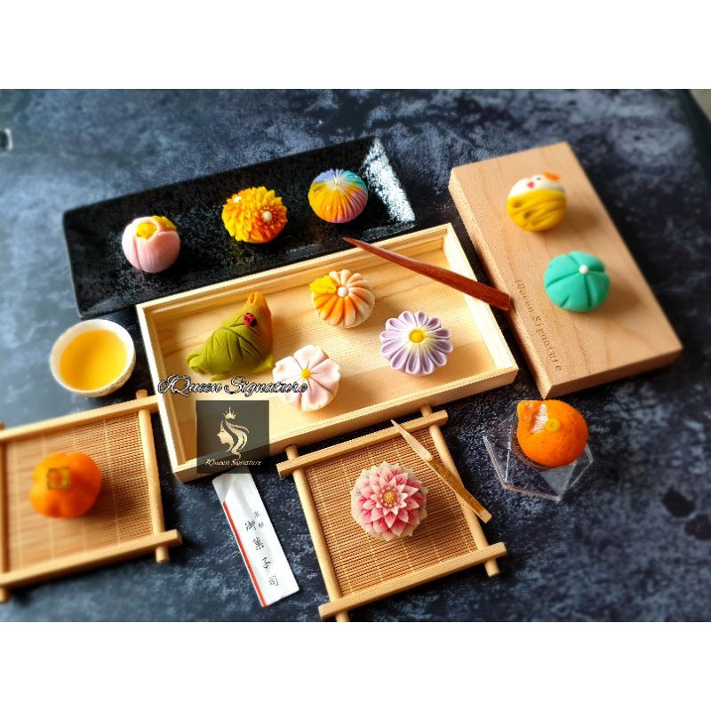 Online Wagashi Class Learn to make 12 Designs Shopee Malaysia