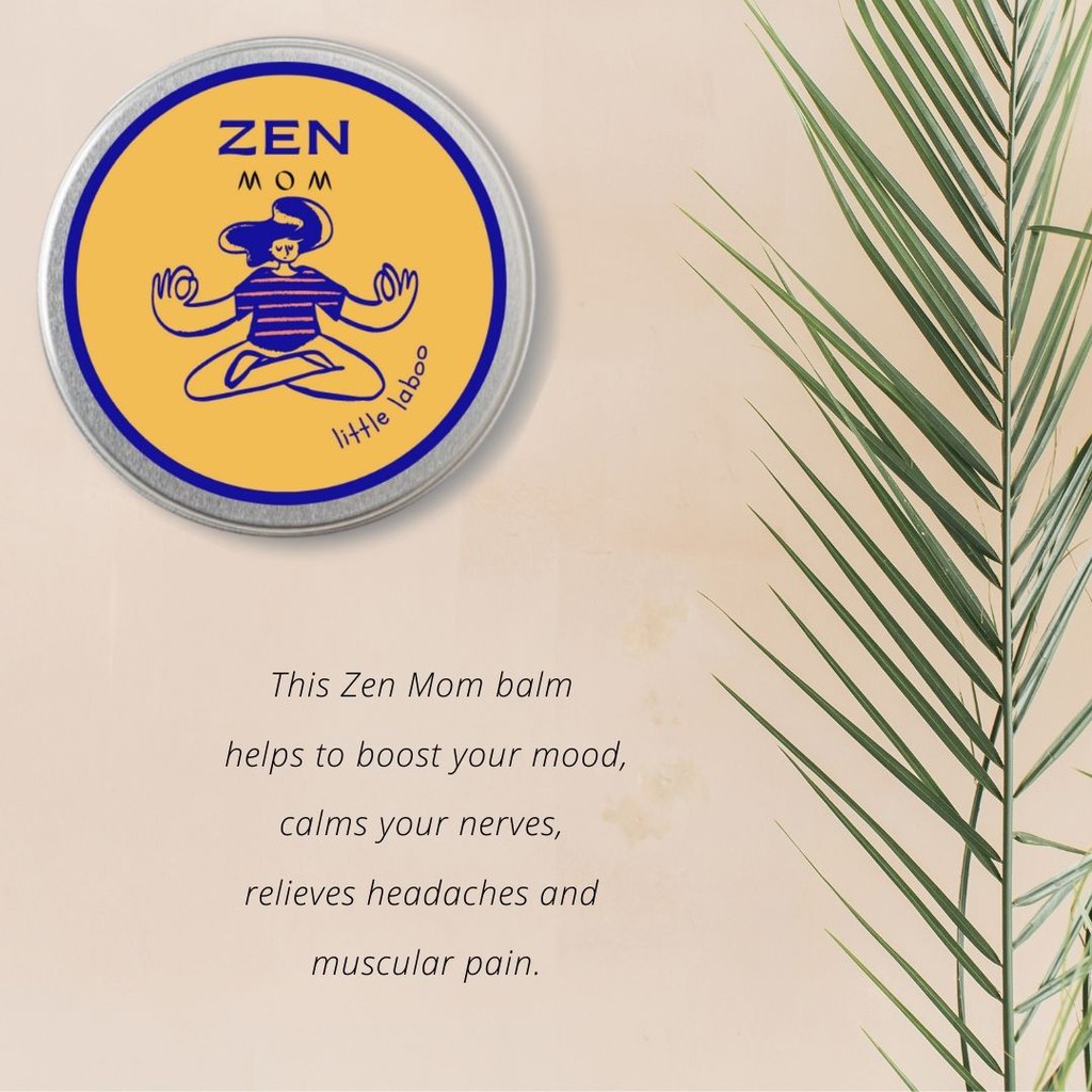 (BIG BALM 30gram) Zen Mom essential oil balm headache balm Shopee